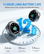 Mini Microphone for iPhone: Wireless Lavalier Microphone for Android - Noise Canceling Magnetic Clip Lapel Mic - Vlogging & Pro Video Recording for Content Creators - Image 5