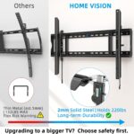 HOME VISION Heavy Duty TV Wall Mount for Large TVs 60-120 Inch, Tilting TV Wall Mount, Max VESA 900x600, Holds up to 220lb, Fits 16/18/24/32 Inch Studs - Image 4