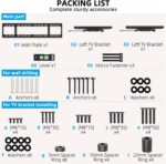 HOME VISION Heavy Duty TV Wall Mount for Large TVs 60-120 Inch, Tilting TV Wall Mount, Max VESA 900x600, Holds up to 220lb, Fits 16/18/24/32 Inch Studs - Image 9