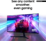 SAMSUNG 34" ViewFinity S50GC Series Ultrawide QHD Monitor, 100Hz, 5ms, HDR10, AMD FreeSync, Ultrawide Screen, Eye Care, Thin Bezels, PIP, PBP, LS34C50DGANXZA, 2023, Black - Image 5