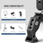 NEEWER Double Super Clamp Camera Mount with Magic Arm, Cold Shoes for Desk Studio Light Stand Holder Photography Reflector, Flag, Cross Bars, Motorcycle, Umbrella, Pole Stick Shoot Accessories Tools - Image 6