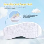 HIITAVE Girls Shoes Kids Slip on Tennis Sneakers Walking Running Athletic Gym Shoes - Image 5