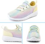 HIITAVE Girls Shoes Kids Slip on Tennis Sneakers Walking Running Athletic Gym Shoes - Image 8