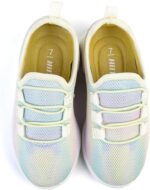 HIITAVE Girls Shoes Kids Slip on Tennis Sneakers Walking Running Athletic Gym Shoes - Image 9