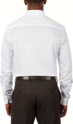 Van Heusen Men's Dress Shirt Slim Fit Flex Collar Stretch Solid - Image 3