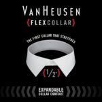 Van Heusen Men's Dress Shirt Slim Fit Flex Collar Stretch Solid - Image 6