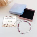 Angel Wings Bracelet loss of mom Memorial Bracelet Gifts Condolences Memorial Gifts Loss of Mother Wings Bracelet Memorial Jewelry Sympathy Memorial Gifts Bracelet Gifts for Bereaved Relatives - Image 6