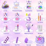 Kids Makeup Kit for Girl - Kids Washable Makeup Girls Toys with Cosmetic Case, Real Girl Makeup Sets for Toddler Kid Children Christmas Birthday Gifts Toys for 3 4 5 6 7 8-12 Year Old Girls - Image 5