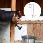 Horse Water Bucket Hooks 4 Pack, Portable Water Bucket Hook for Horses, Removable Bucket Hangers for Horses Equestrian, Livestock Horse Stalls Feed Bucket Barn Farmhouse Supplies - Image 3