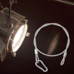 33'' Stage Lights Safety Cables, 170 lb Stainless Steel Security Rope Fall Prevention Safety Cables for Party Lights DJ Light Stage Lighting, 4mm in Diameter, 12 Pack (12, 33 Inch) - Image 4