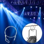 33'' Stage Lights Safety Cables, 170 lb Stainless Steel Security Rope Fall Prevention Safety Cables for Party Lights DJ Light Stage Lighting, 4mm in Diameter, 12 Pack (12, 33 Inch) - Image 5