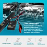 allsun em415Pro Cable Tracker Electrical, Auto Circuit Tester,Short Open Finder Wire Breaker Locator,Broken Wire Detector Tool,Cable Fault Probe, DC 6-42V - Image 5