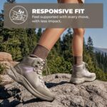 NORTIV 8 Women's Hiking Boots Waterproof Lightweight Outdoor Trekking Comfortable Non-Slip Backpacking Camping Ankle Boot Hollow - Image 3