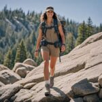 NORTIV 8 Women's Hiking Boots Waterproof Lightweight Outdoor Trekking Comfortable Non-Slip Backpacking Camping Ankle Boot Hollow - Image 7