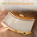 Sisal Cat Scratcher Bed for Indoor Small Medium Large Cat Hammock Lounge Scratching Post Board Wooden Perch Furniture - Image 4