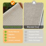 Sisal Cat Scratcher Bed for Indoor Small Medium Large Cat Hammock Lounge Scratching Post Board Wooden Perch Furniture - Image 6