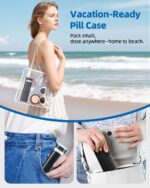 Betife Weekly Pill Organizer 7 Day, Daily Pill Box, Travel Pill Case, Cute Pill Holder, Drawer-Shaped Medicine Box to Hold Vitamins, Medicines, Supplements, Pills Organizer(Black) - Image 10