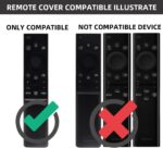 [2Pack] ZEVGOV Silicone Case for Samsung Smart Solar Cell Remote Control BN59 Series Protective Kids-Friendly Shockproof Remote Control Sleeve Holder - Image 6