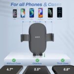 OQTIQ 13" Gooseneck Car Phone Mount – Windshield & Dashboard Holder with Strong Suction Cup, Anti-Shake Stabilizer, One-Button Release – Compatible with iPhone 16/15/14 and All Smartphones - Image 6