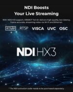 OBSBOT Tail Air NDI Streaming Camera 4K, AI Tracking PTZ Camera with Intelligent APP, Gesture Control, HDMI/USB-C/Wireless Webcam, Video Camera Live Stream for YouTube, Chruch, Worship, Creator, etc. - Image 5