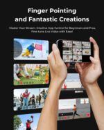 OBSBOT Tail Air NDI Streaming Camera 4K, AI Tracking PTZ Camera with Intelligent APP, Gesture Control, HDMI/USB-C/Wireless Webcam, Video Camera Live Stream for YouTube, Chruch, Worship, Creator, etc. - Image 6