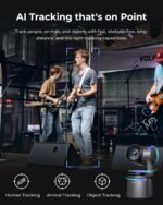 OBSBOT Tail Air NDI Streaming Camera 4K, AI Tracking PTZ Camera with Intelligent APP, Gesture Control, HDMI/USB-C/Wireless Webcam, Video Camera Live Stream for YouTube, Chruch, Worship, Creator, etc. - Image 7