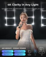 OBSBOT Tail Air NDI Streaming Camera 4K, AI Tracking PTZ Camera with Intelligent APP, Gesture Control, HDMI/USB-C/Wireless Webcam, Video Camera Live Stream for YouTube, Chruch, Worship, Creator, etc. - Image 8