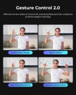 OBSBOT Tail Air NDI Streaming Camera 4K, AI Tracking PTZ Camera with Intelligent APP, Gesture Control, HDMI/USB-C/Wireless Webcam, Video Camera Live Stream for YouTube, Chruch, Worship, Creator, etc. - Image 10