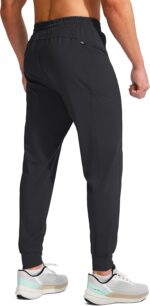 G Gradual Men's Joggers Pants with Zipper Pockets Stretch Athletic Sweatpants for Men Workout Jogging Running - Image 4