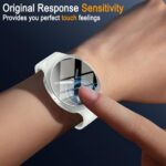 SiHPuoy 4 Pack for Samsung Galaxy Watch 8 Screen Protector 40mm Tempered Glass, HD Ultra-thin,Anti Scratch, Bubble Free, Case Friendly, Accessories Film for Galaxy Watch 8 40mm - Image 5