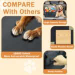 Upgraded Car Seat Extender for Dogs, Backseat Extender for Large Dog up to 180 LBS, Foldable Back Seat Extender for Trip with Detachable Lid - Image 4