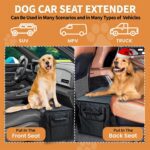 Upgraded Car Seat Extender for Dogs, Backseat Extender for Large Dog up to 180 LBS, Foldable Back Seat Extender for Trip with Detachable Lid - Image 7