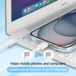 iPhone 17 16 15 Charger, USB C Charger, 4-Pack Fast Wall Charging, USB-C Chargers Block (4-Pack 6 ft Cable Included) for iPhone 17/16/15/15 Pro/15 Pro Max/iPad Pro/AirPods Samsung & More - Image 6