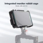 Desview Camera Monitor Cage 5.5 inch, Aluminum Alloy Field Monitor Cage with 1/4’’ & 3/8’’ Thread and Cold Shoe, Compatible with R6 Camera Monitor - Image 6