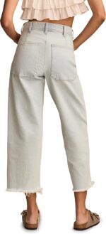 Lucky Brand Womens Lucky Legend Crop Patch Pocket Wide Leg - Image 3