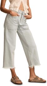 Lucky Brand Womens Lucky Legend Crop Patch Pocket Wide Leg - Image 4