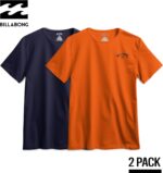 Billabong Big and Tall T-Shirts for Men, Cotton Mens Beach Summer Tees 2 Pack - Image 3