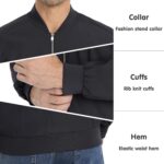 MAGNIVIT Men's Lightweight Bomber Jacket Windbreaker Casual Fall Spring Outdoor Coat - Image 8