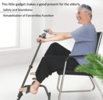 Pedal Exerciser Bike Hand Arm Leg and Knee Peddler Adjustable Fitness Equipment for Seniors, Elderly Home Pedal Exercise Bike for Total Body, with Gift Box - Image 8