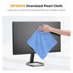 K&F CONCEPT 250ML Screen Cleaner Spray + Large Pearl Cloth + Microfiber Cloths*2 + 4 Brushes - Travel Size Electronic Cleaner for Car, Computer, Laptop, iPad, MacBook, Phone, Watch, Eyeglass - Image 5