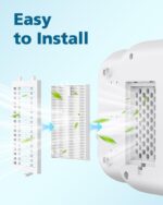 6 Pack HEPA Filter Replacement Compatible with Momcozy KleanPal Pro/Grownsy Easyclean Baby Bottle Washer Pro, 99.97% Effective Filtration, Safe Bottle Ceaning Parts - Image 8