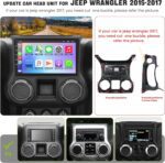 4GB+64GB Car Radio for Jeep Wrangler 2015 2016 2017,10.1 inch IPS Touchscreen Android 13 Stereo - Wireless Carplay & Android Auto,GPS Navigation & Bluetooth - Image 3