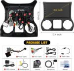 4GB+64GB Car Radio for Jeep Wrangler 2015 2016 2017,10.1 inch IPS Touchscreen Android 13 Stereo - Wireless Carplay & Android Auto,GPS Navigation & Bluetooth - Image 9