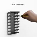 Monzlteck Video Game Case storage wall mount,Gaming Accessories - Image 4