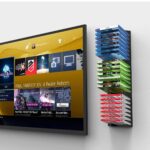 Monzlteck Video Game Case storage wall mount,Gaming Accessories - Image 6