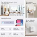 Tapo Door Sensor Starter KIT, Matter Compatible, 3X Smart Door Window Contact Sensor and 1x Smart Hub with Built-in Chime, Smart Automation, Real-Time Notification, T31 KIT - Image 3