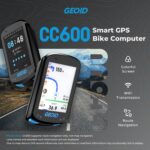 GEOID CC600 Color Screen Bike/Cycling Computer Wireless - Route Navigation with Re-Route Planing, WiFi & Bluetooth, Fast 5s GPS Positioning, Free Indoor Training - Image 3