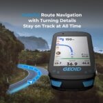 GEOID CC600 Color Screen Bike/Cycling Computer Wireless - Route Navigation with Re-Route Planing, WiFi & Bluetooth, Fast 5s GPS Positioning, Free Indoor Training - Image 8