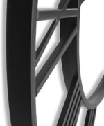 CLXEAST 30 Inch Large Wall Clock Modern, Oversized Roman Numeral Decorative Black Metal Wall Clock for Living Room Decor,House Warming Gifts New Home - Image 9