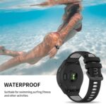 Replacement Band for Garmin Forerunner 265 Watch Bands,Soft Silicoen Strap fit Garmin Forerunner 265/255/745/ Venu 2/Active/Vivoactive 4 GPS Running Smartwatch - Image 7
